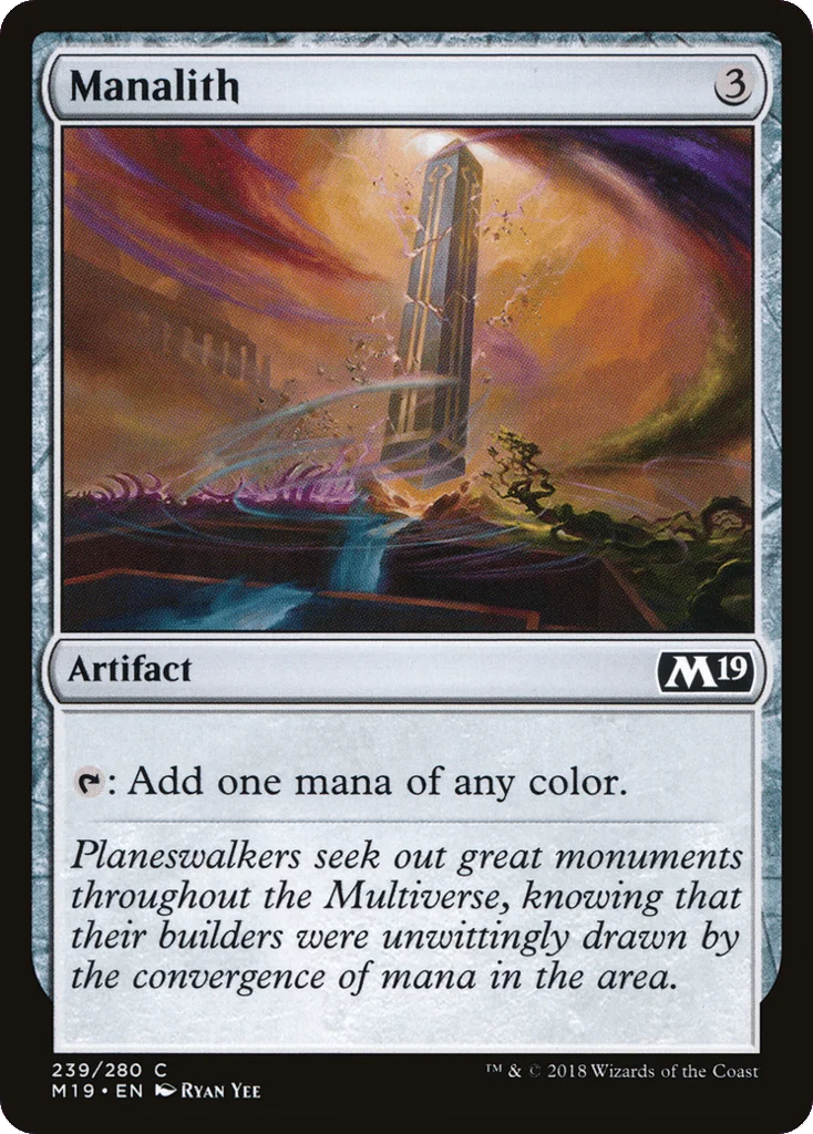 Manalith · Core Set 2019