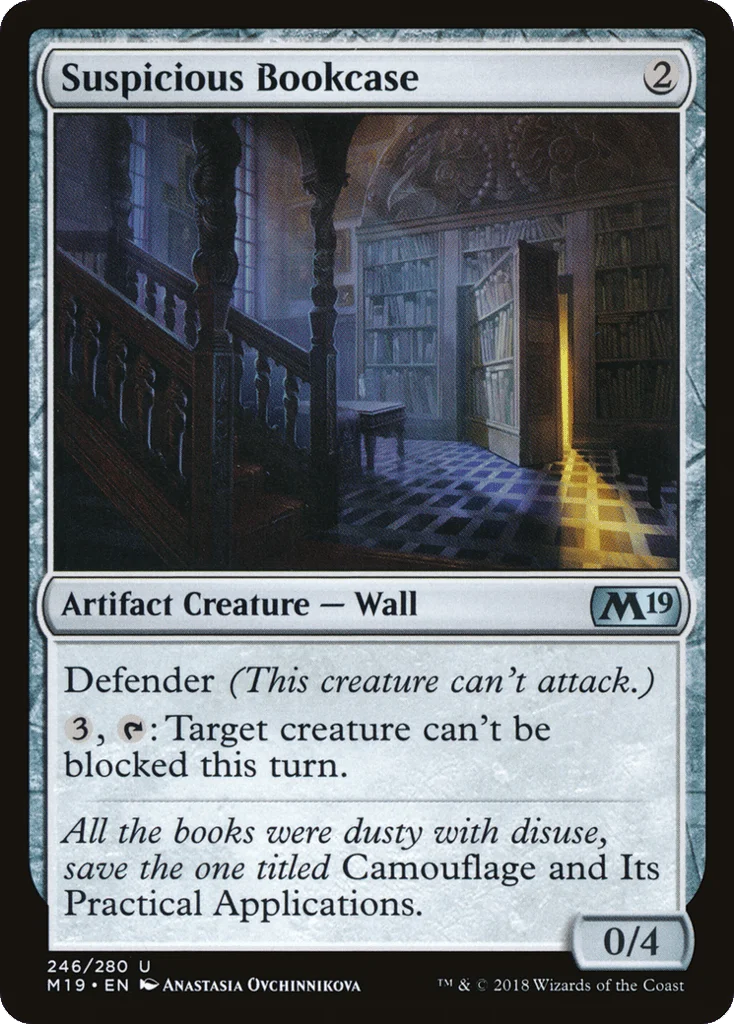 Suspicious Bookcase · Core Set 2019