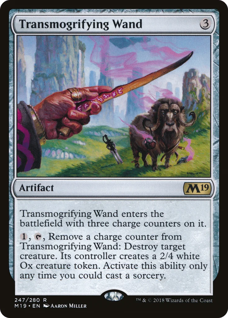 Transmogrifying Wand · Core Set 2019