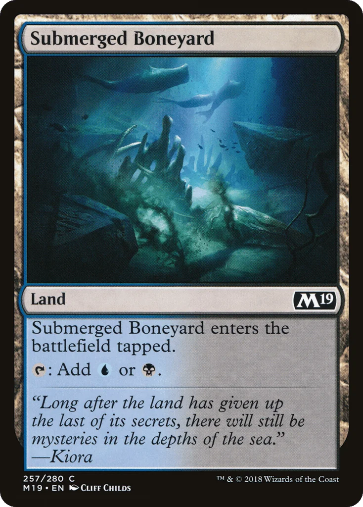 Submerged Boneyard · Core Set 2019