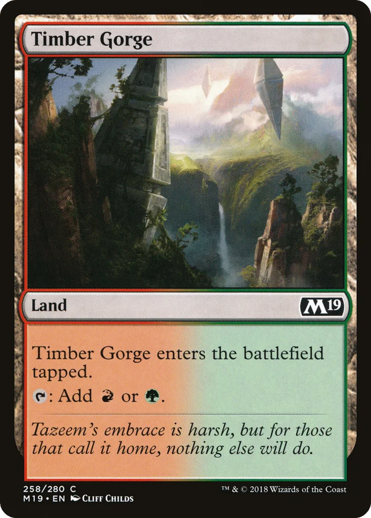 Timber Gorge · Core Set 2019