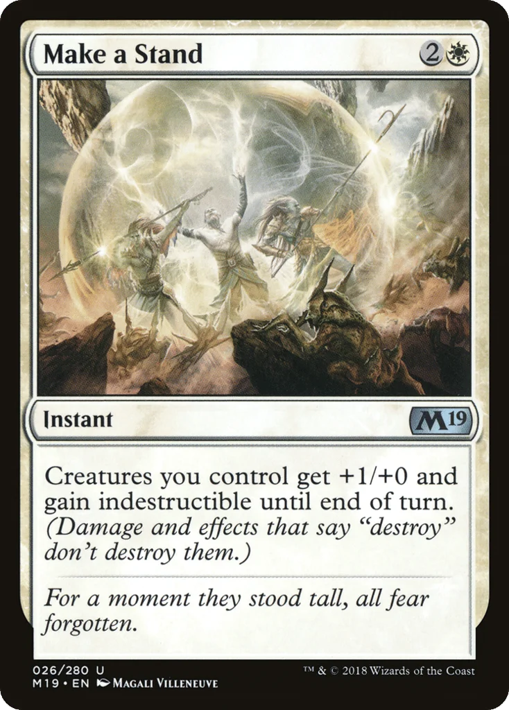 Make a Stand · Core Set 2019