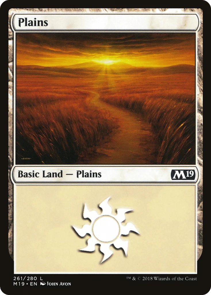 Plains · Core Set 2019