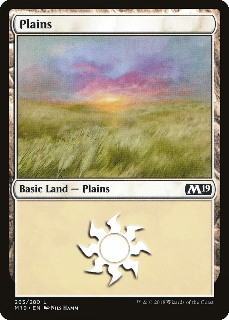 Plains · Core Set 2019