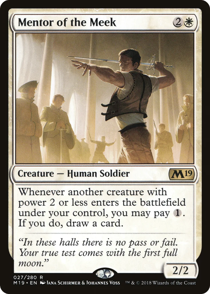 Mentor of the Meek · Core Set 2019