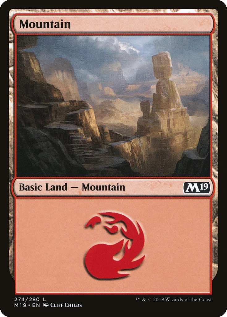 Mountain · Core Set 2019