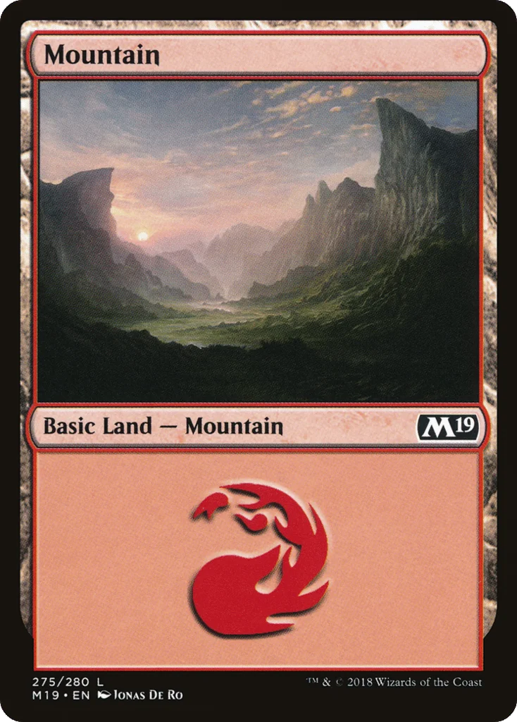 Mountain · Core Set 2019