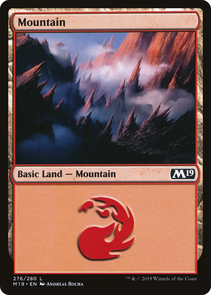 Mountain · Core Set 2019