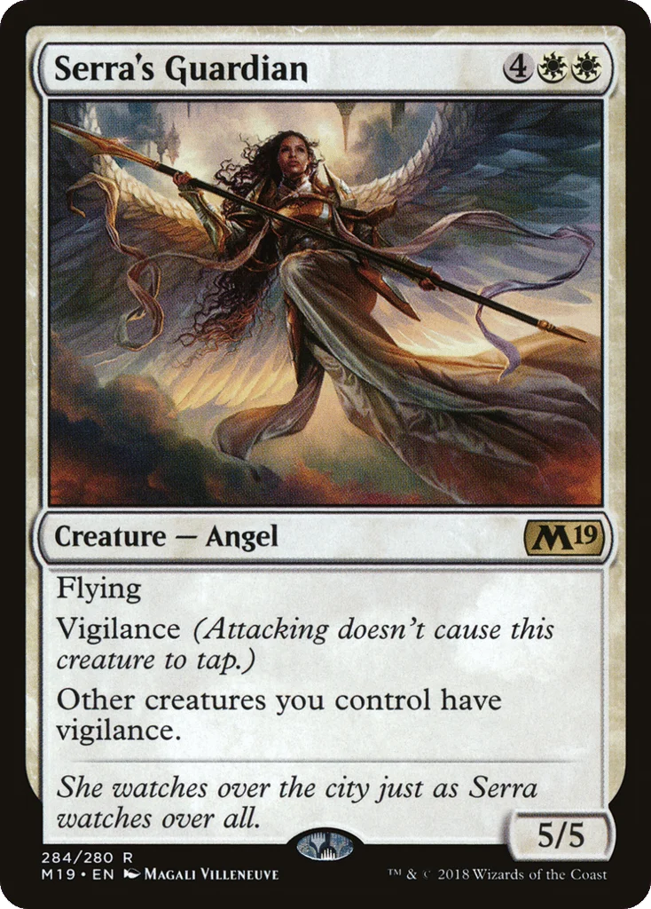 Serra's Guardian · Core Set 2019