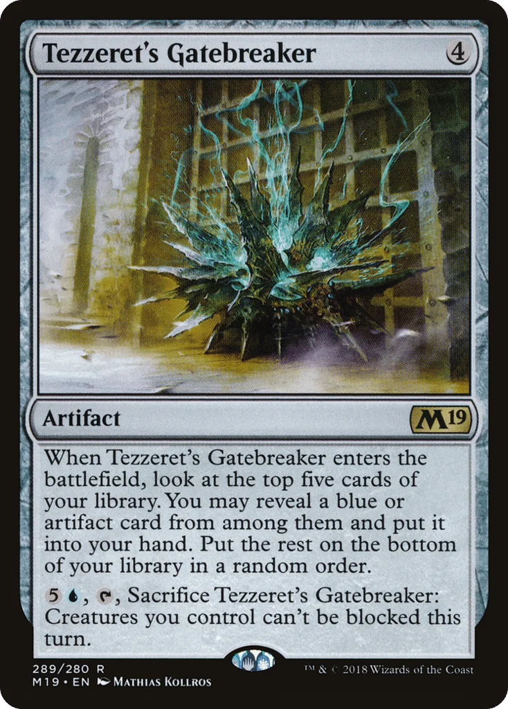 Tezzeret's Gatebreaker · Core Set 2019