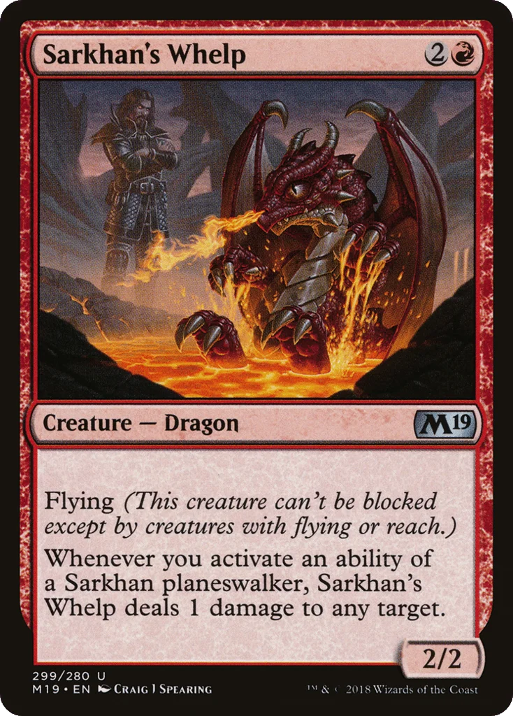 Sarkhan's Whelp · Core Set 2019