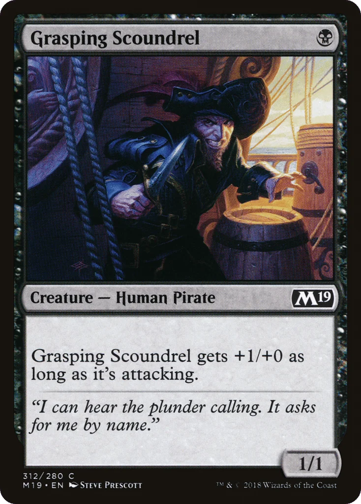 Grasping Scoundrel · Core Set 2019