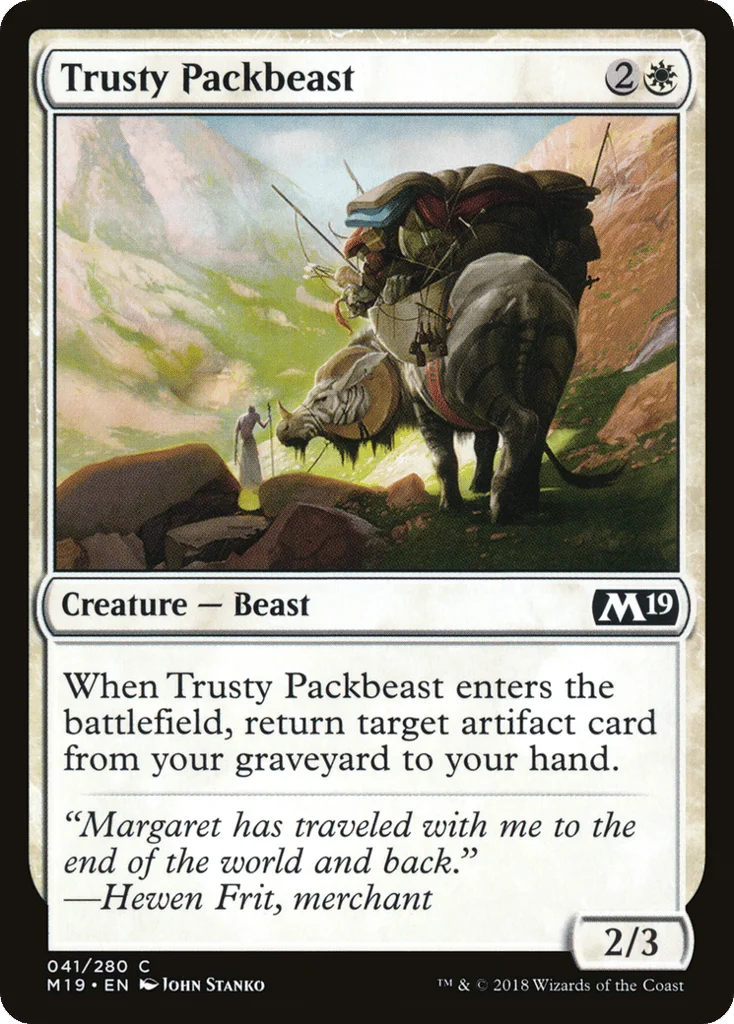 Trusty Packbeast · Core Set 2019