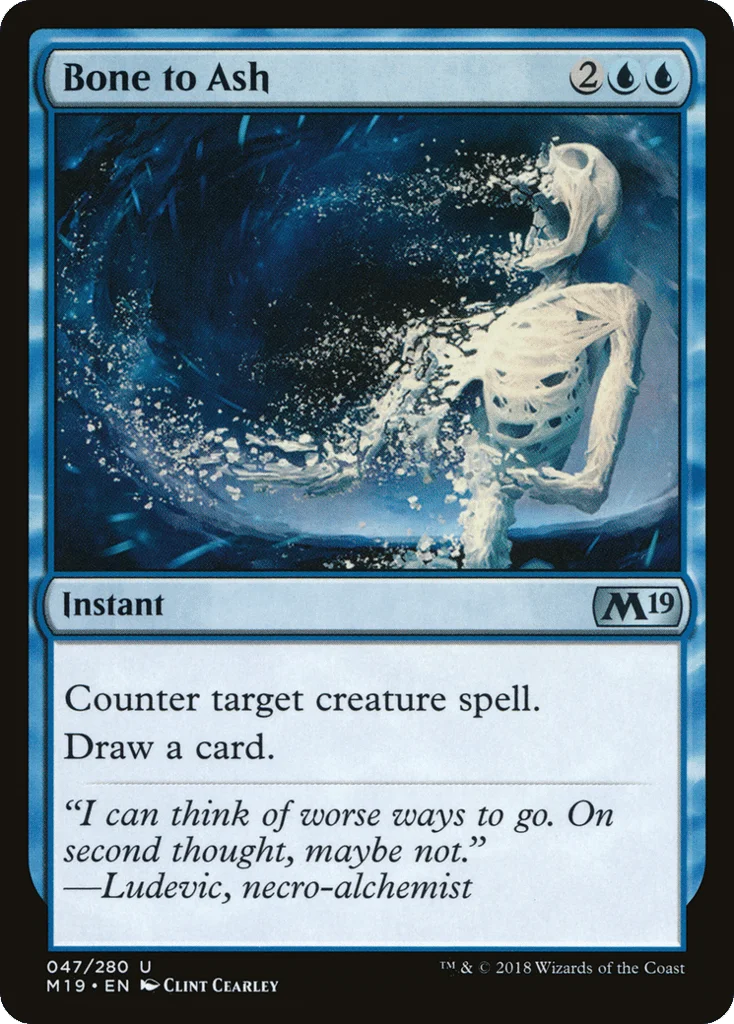 Bone to Ash · Core Set 2019