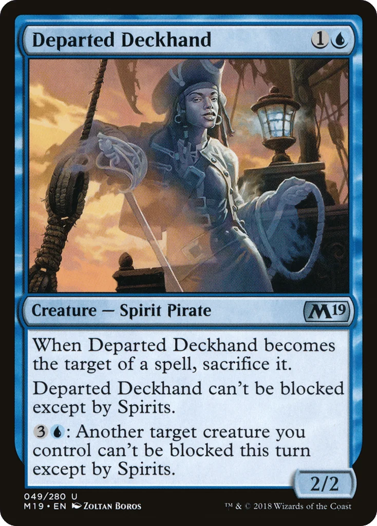 Departed Deckhand · Core Set 2019