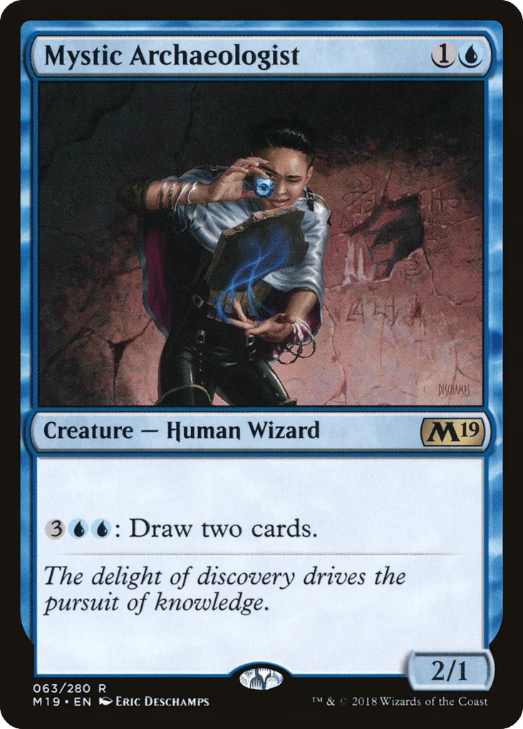 Mystic Archaeologist · Core Set 2019