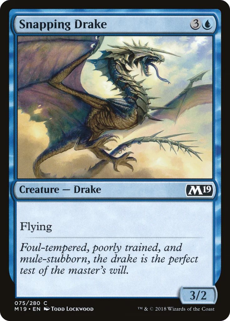 Snapping Drake · Core Set 2019