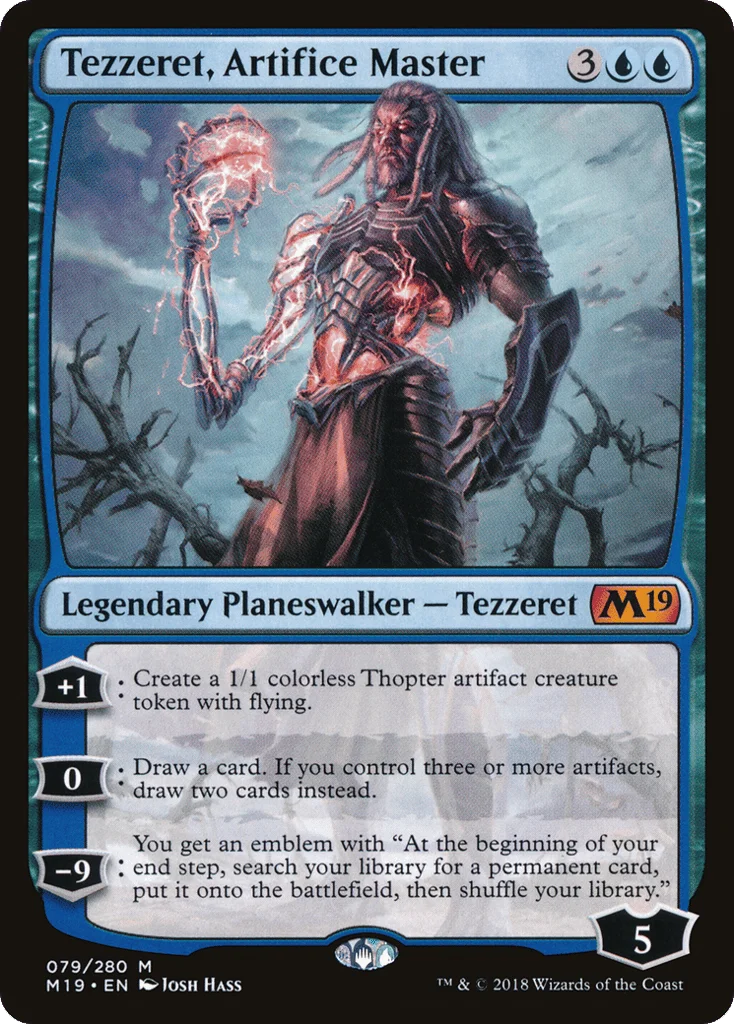 Tezzeret, Artifice Master · Core Set 2019