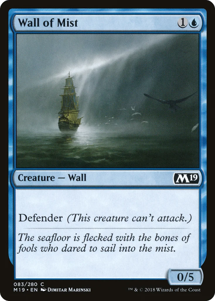 Wall of Mist · Core Set 2019