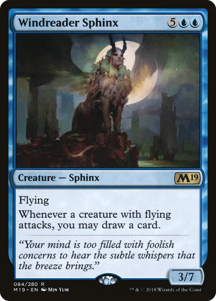 Windreader Sphinx · Core Set 2019