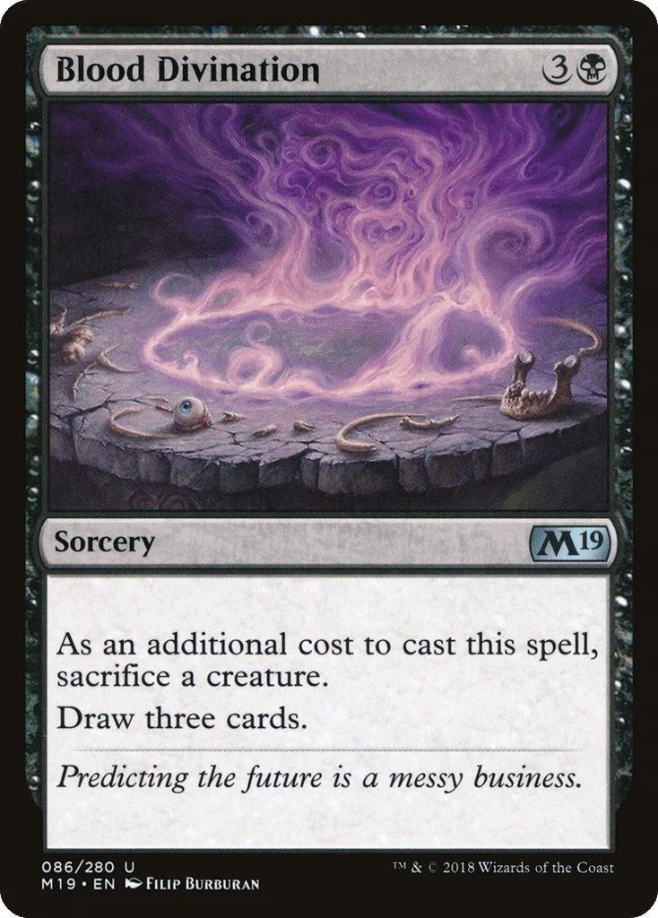 Blood Divination · Core Set 2019