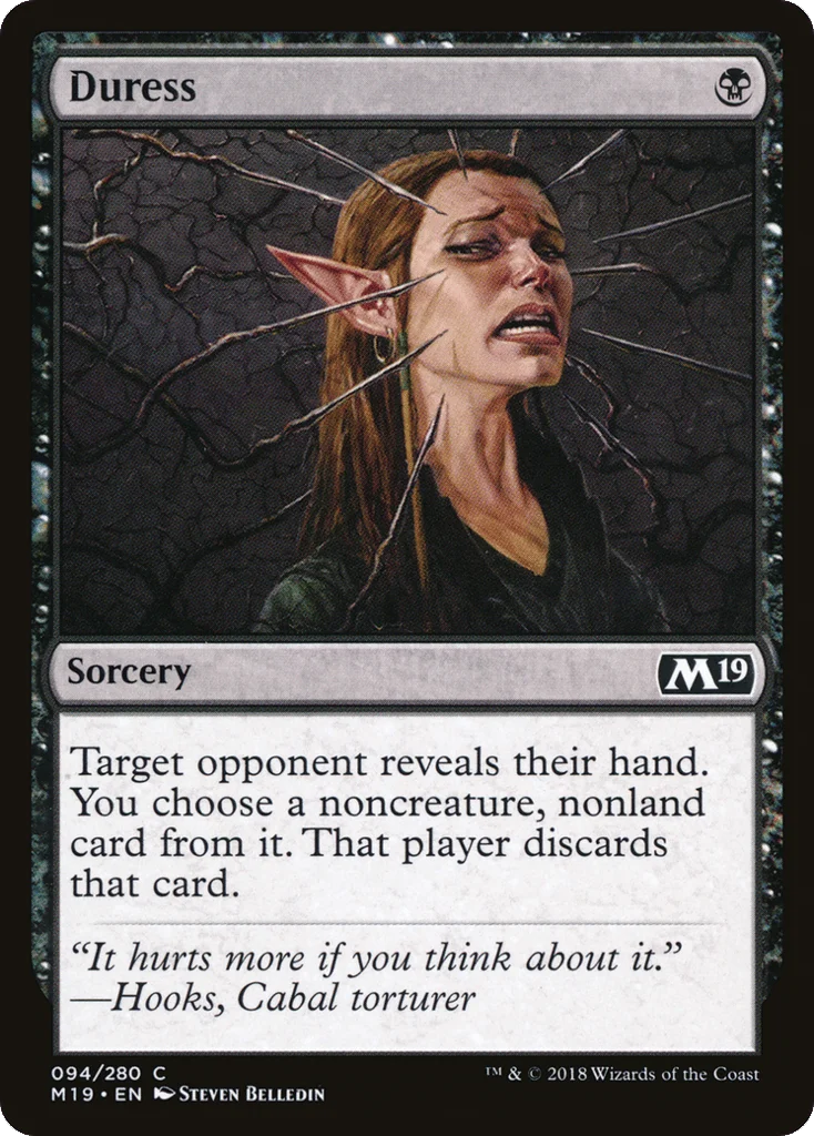 Duress · Core Set 2019