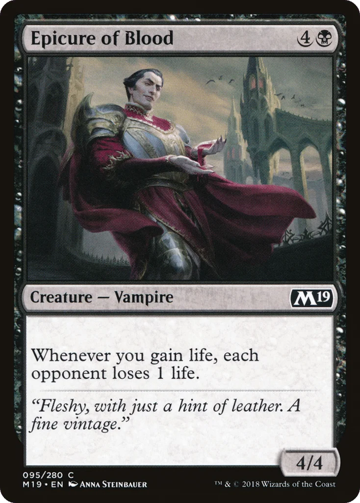 Epicure of Blood · Core Set 2019