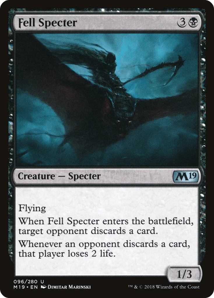 Fell Specter · Core Set 2019