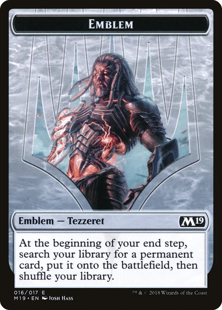 Tezzeret, Artifice Master Emblem · Core Set 2019