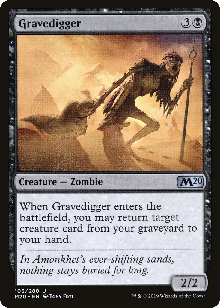 Gravedigger · Core Set 2020