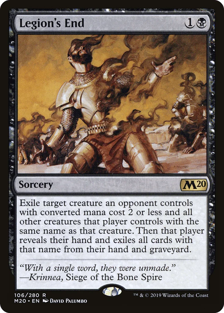 Legion's End · Core Set 2020