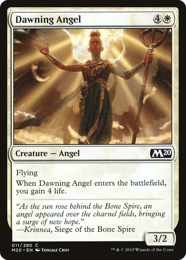 Dawning Angel · Core Set 2020