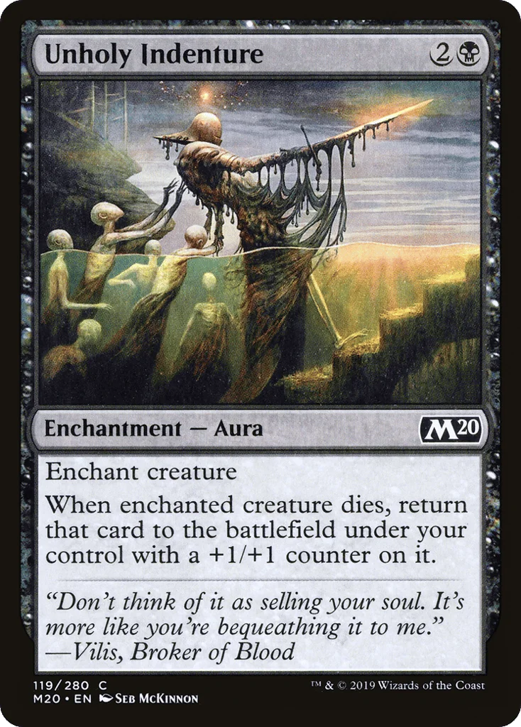 Unholy Indenture · Core Set 2020