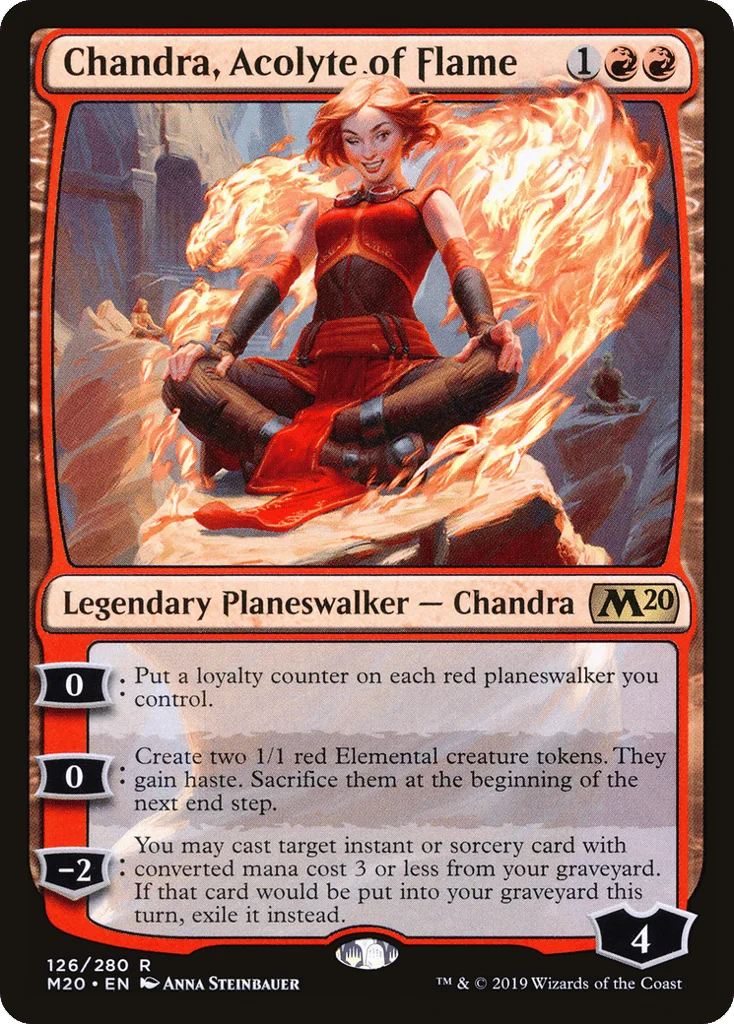 Chandra, Acolyte of Flame · Core Set 2020