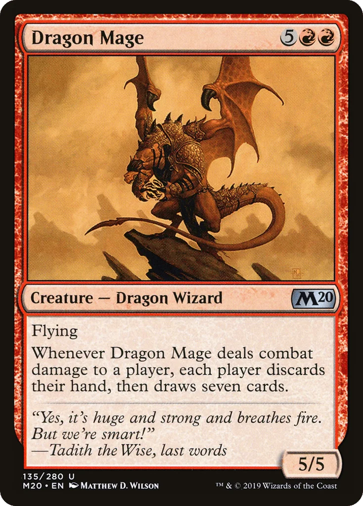 Dragon Mage · Core Set 2020