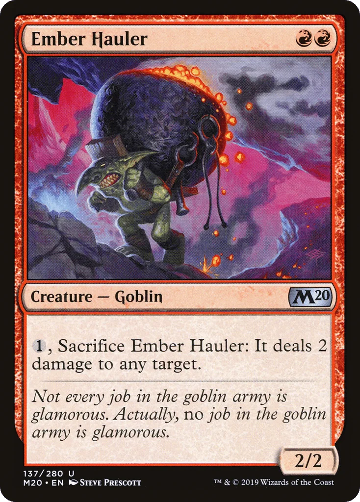 Ember Hauler · Core Set 2020
