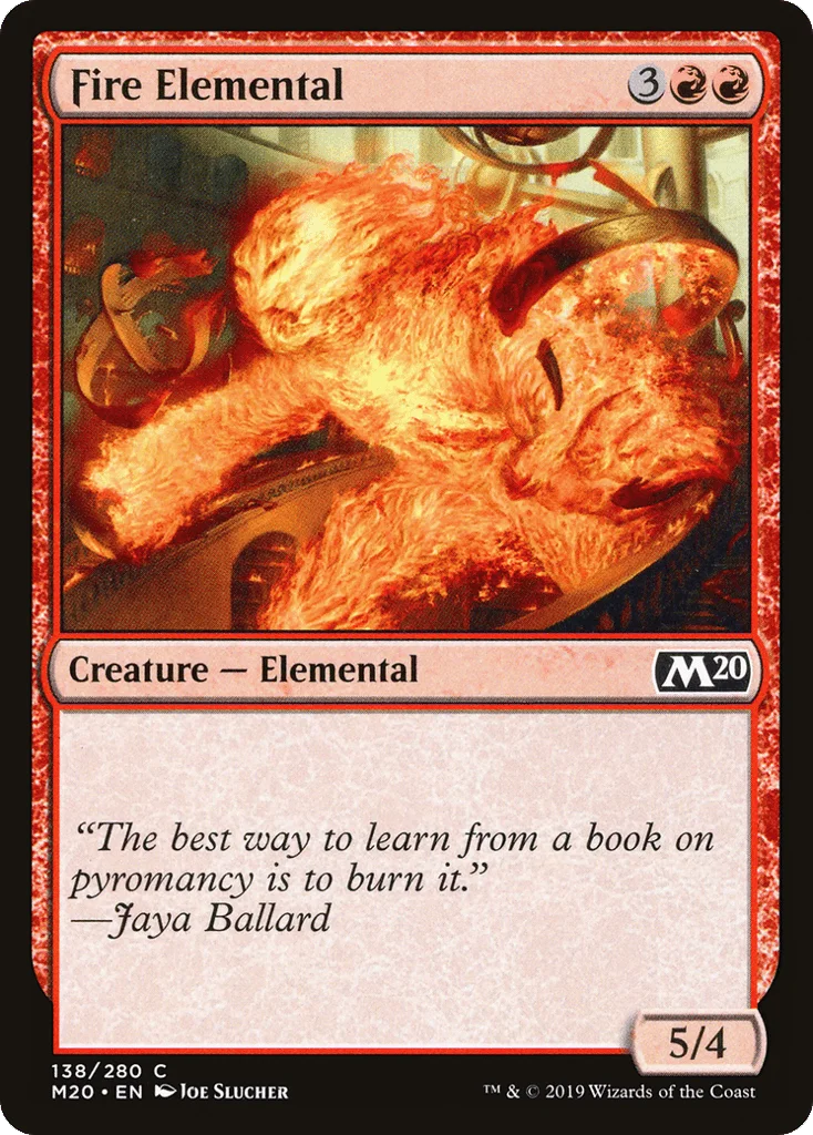 Fire Elemental · Core Set 2020