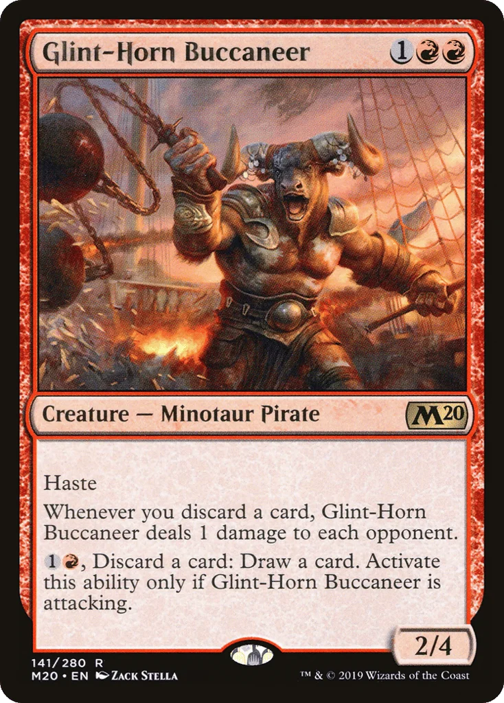Glint-Horn Buccaneer · Core Set 2020