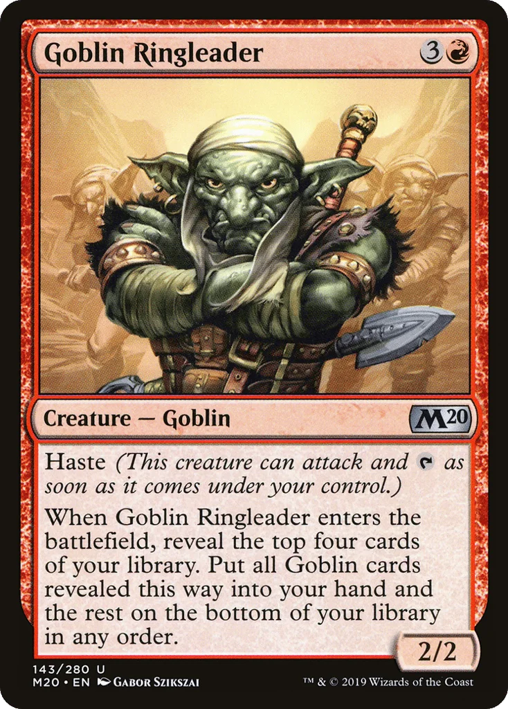 Goblin Ringleader · Core Set 2020