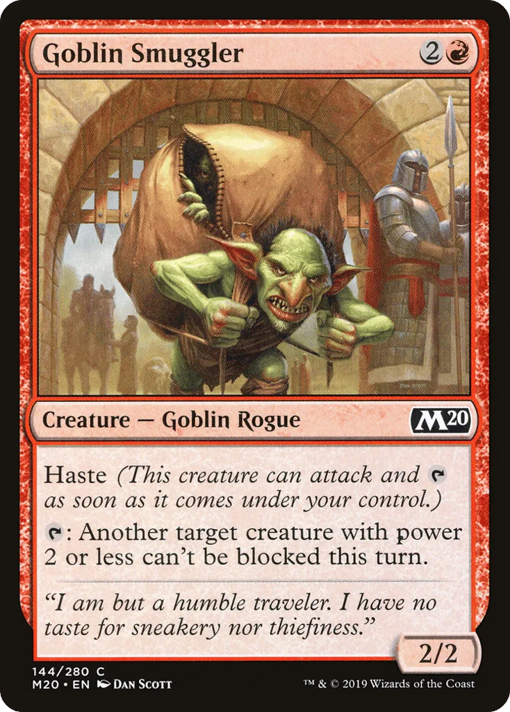 Goblin Smuggler · Core Set 2020