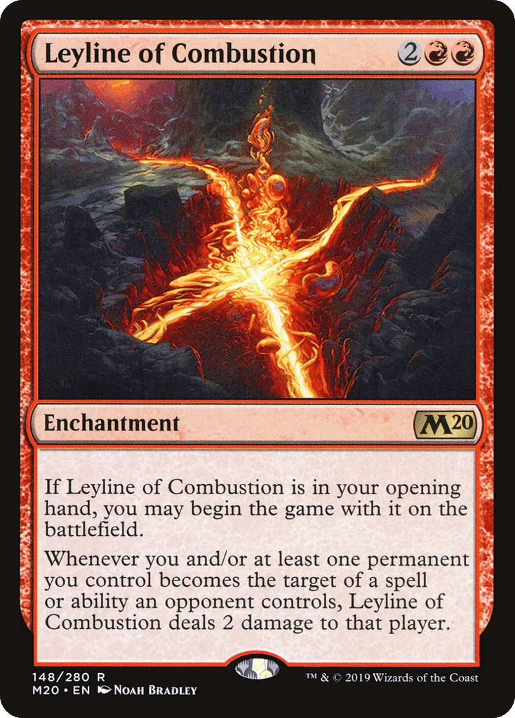 Leyline of Combustion · Core Set 2020