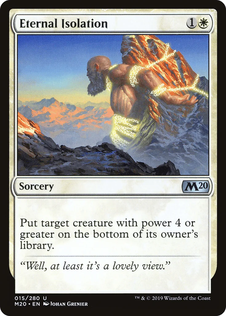 Eternal Isolation · Core Set 2020