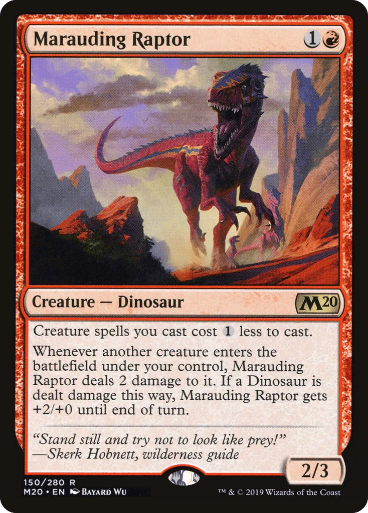 Marauding Raptor · Core Set 2020