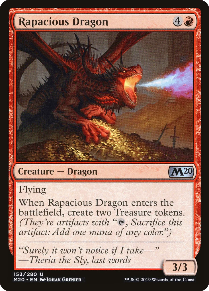 Rapacious Dragon · Core Set 2020