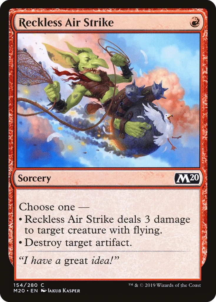 Reckless Air Strike · Core Set 2020