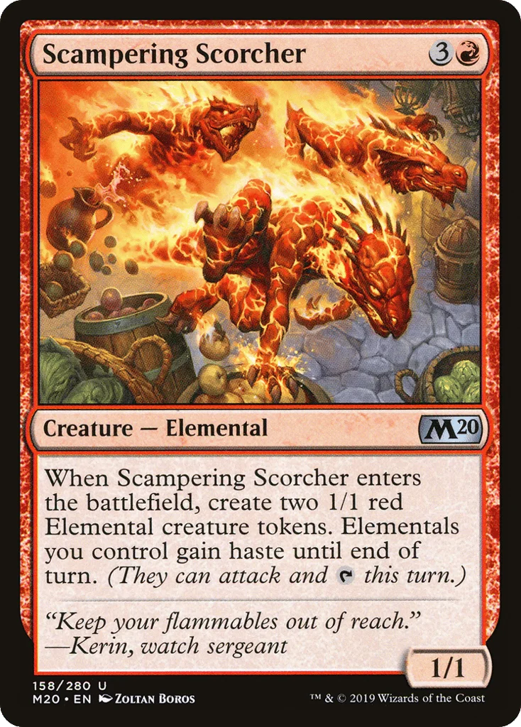 Scampering Scorcher · Core Set 2020