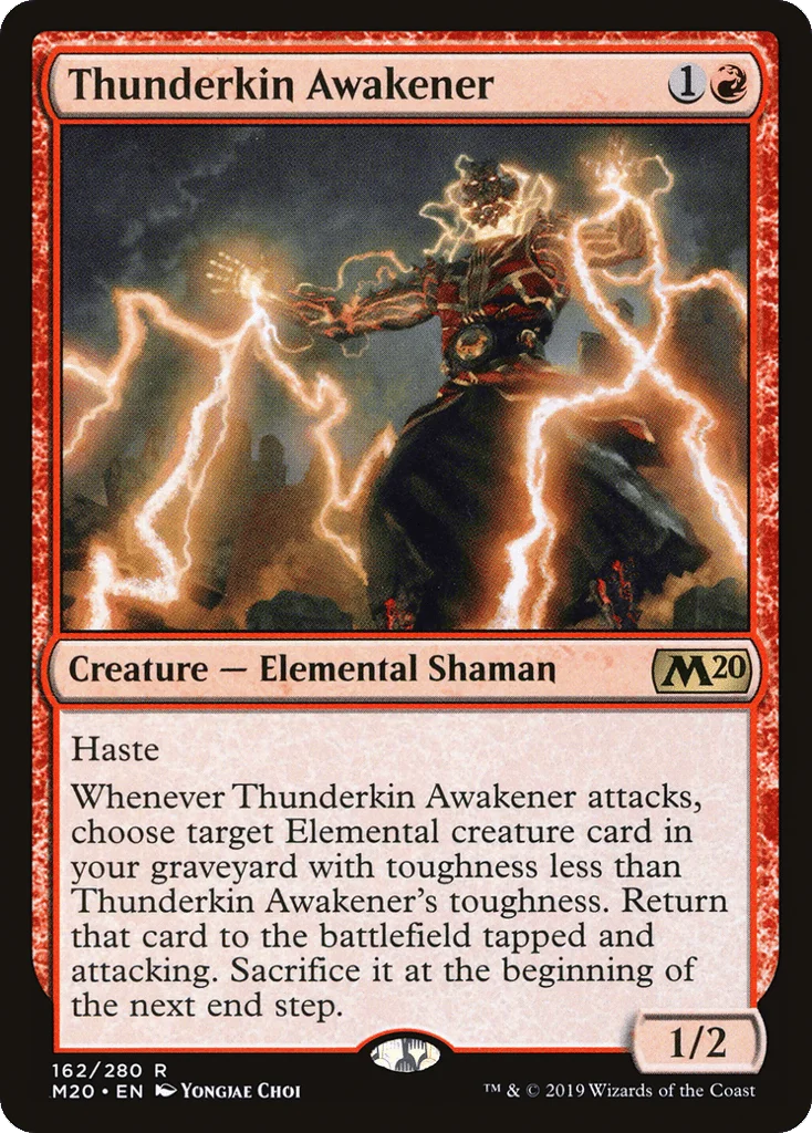 Thunderkin Awakener · Core Set 2020