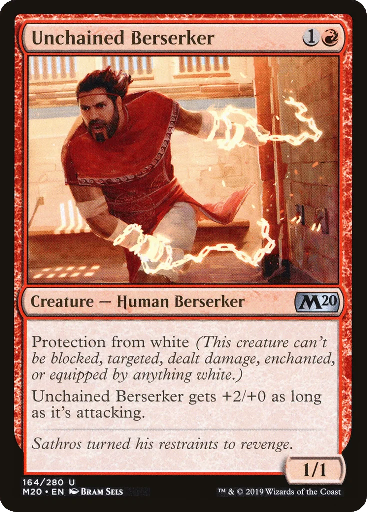Unchained Berserker · Core Set 2020