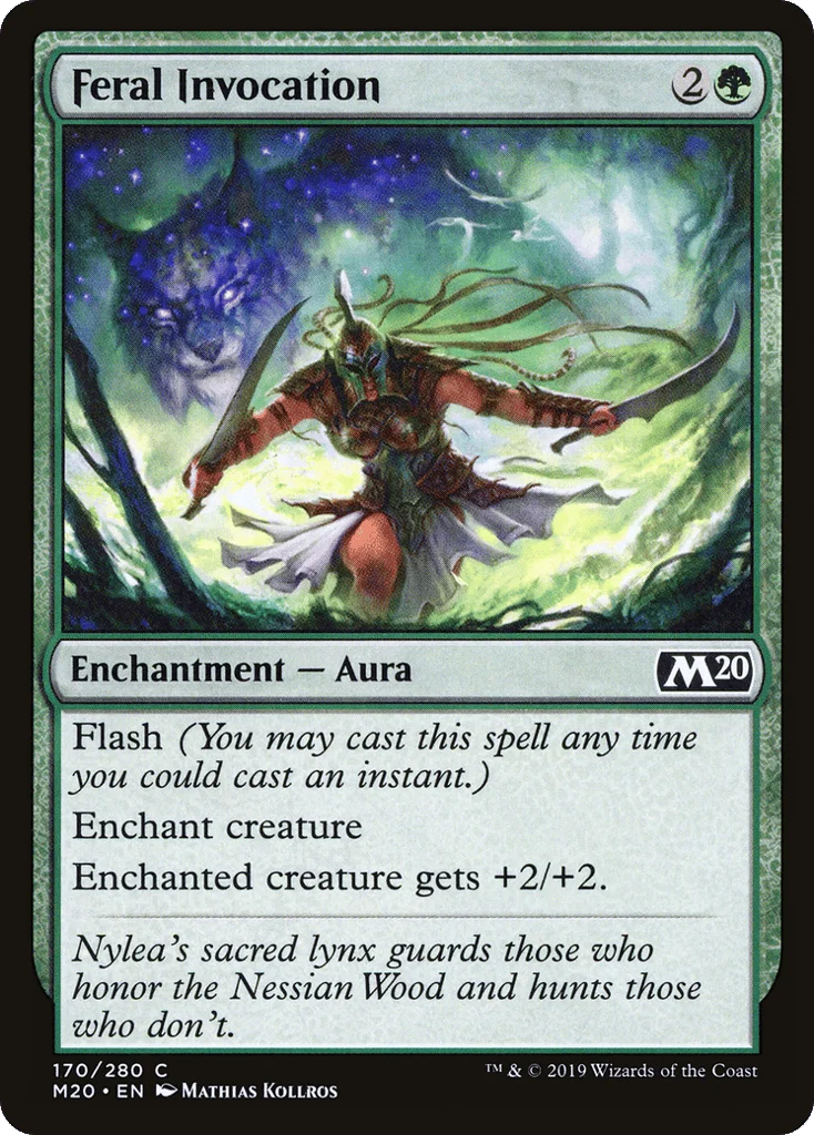Feral Invocation · Core Set 2020