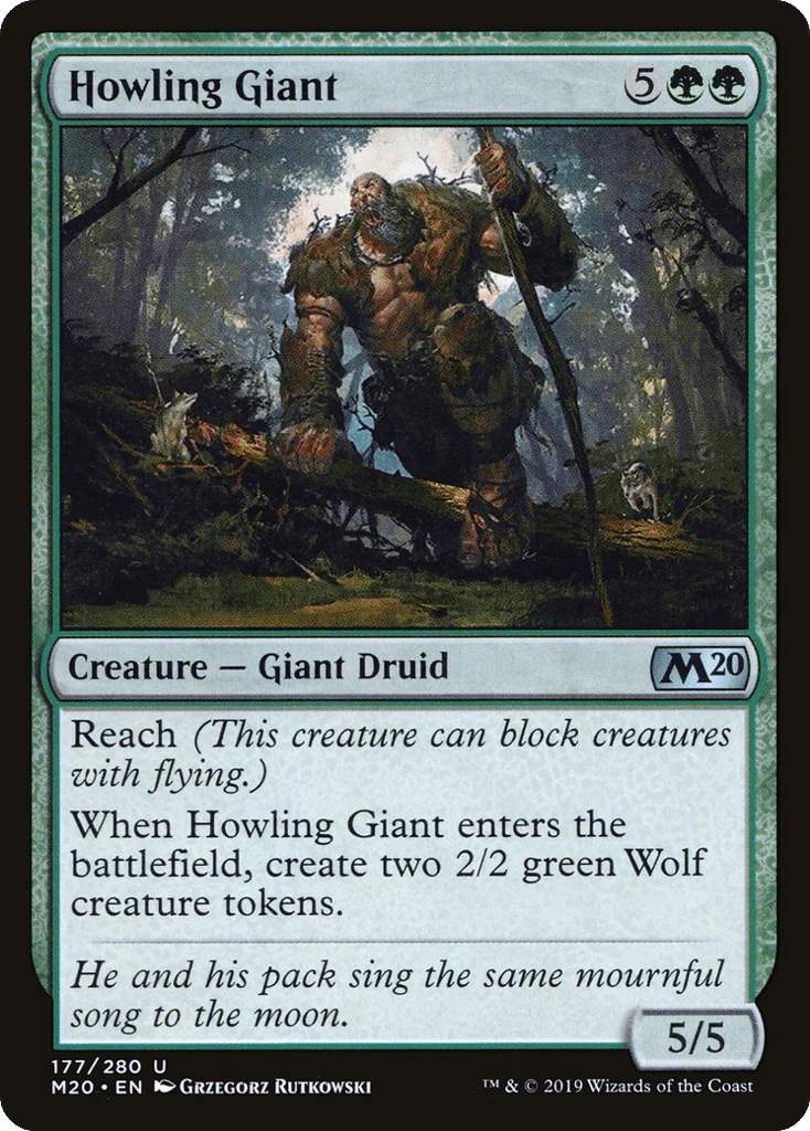 Howling Giant · Core Set 2020